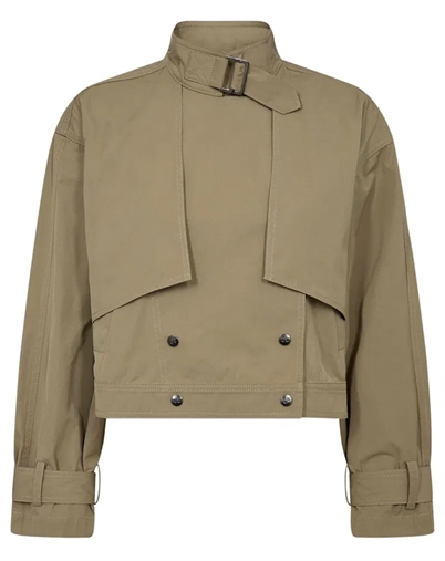Francis Crop Tench Jakke - Co'Couture